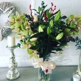 Festive Vase Arrangement