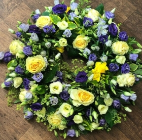 Mixed Flower Wreath